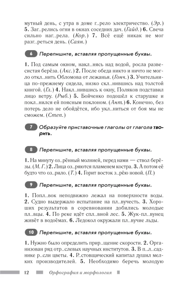 Русский язык для школьников. Орфография и морфология. Синтаксис и пунктуация